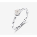 moonstone rings 925 sterling silver stone rings jewelry women 2020 moonstone jewelry wholesale